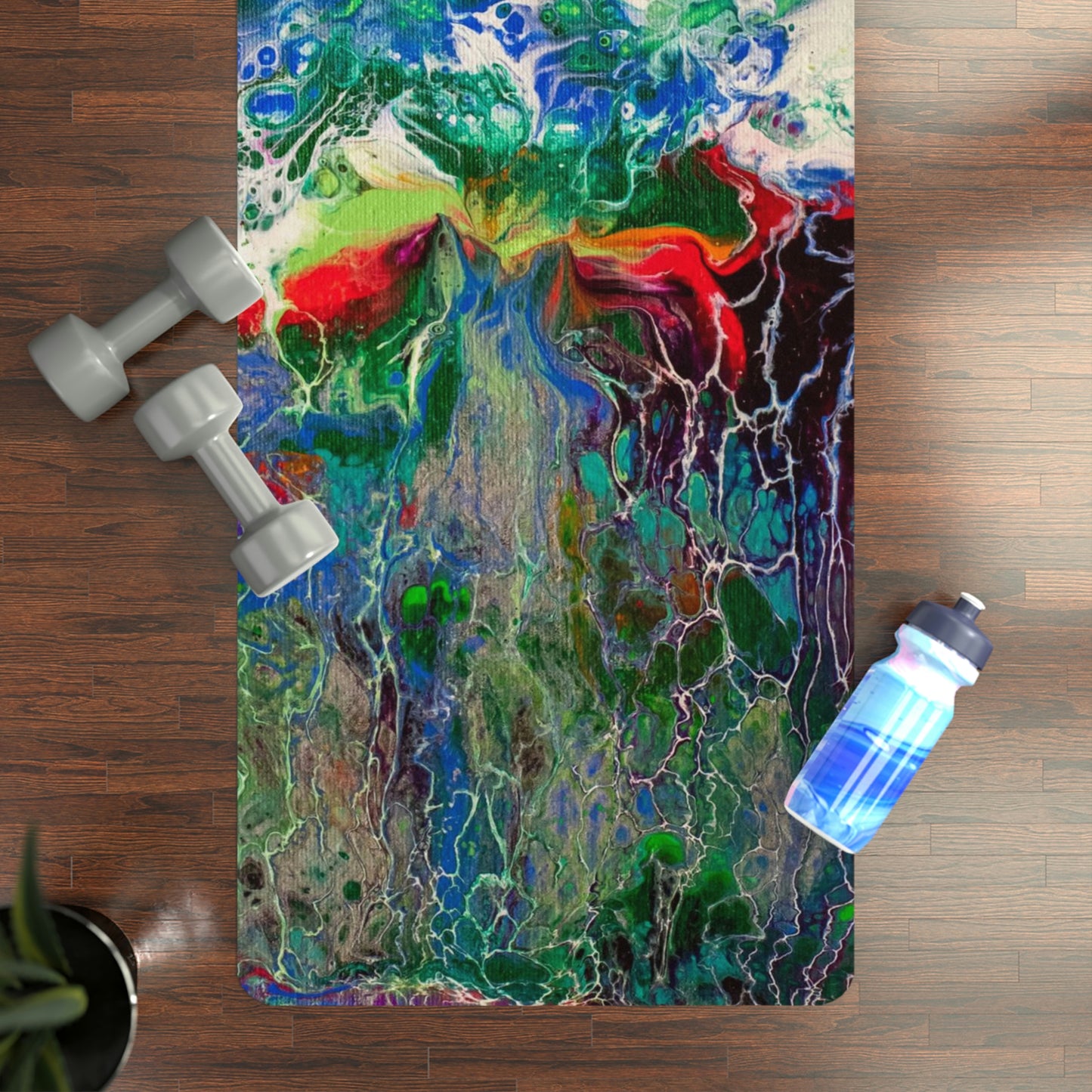 Rain Forest Rubber Yoga Mat