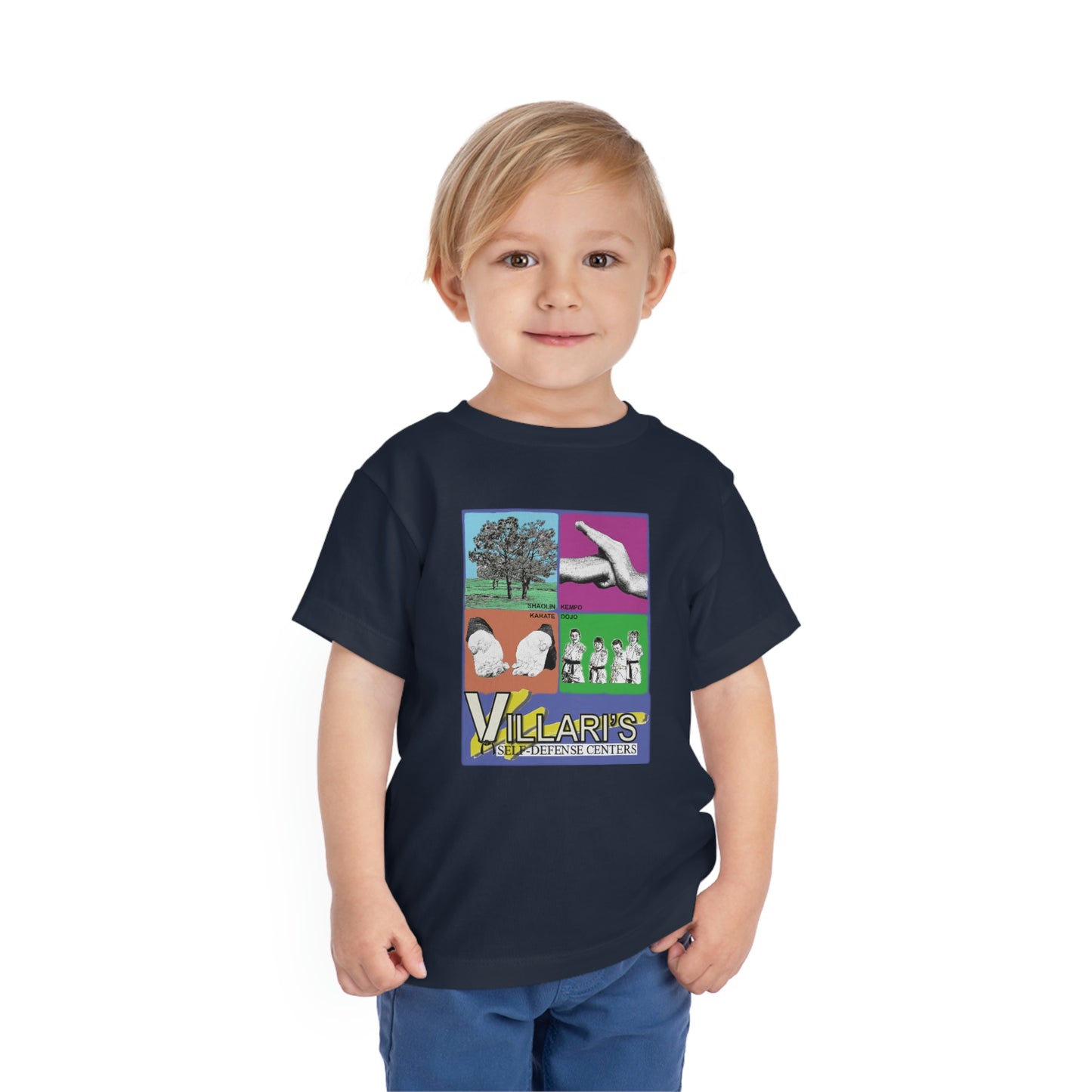 Color Block Villari's Harleysville Toddler Short Sleeve Tee
