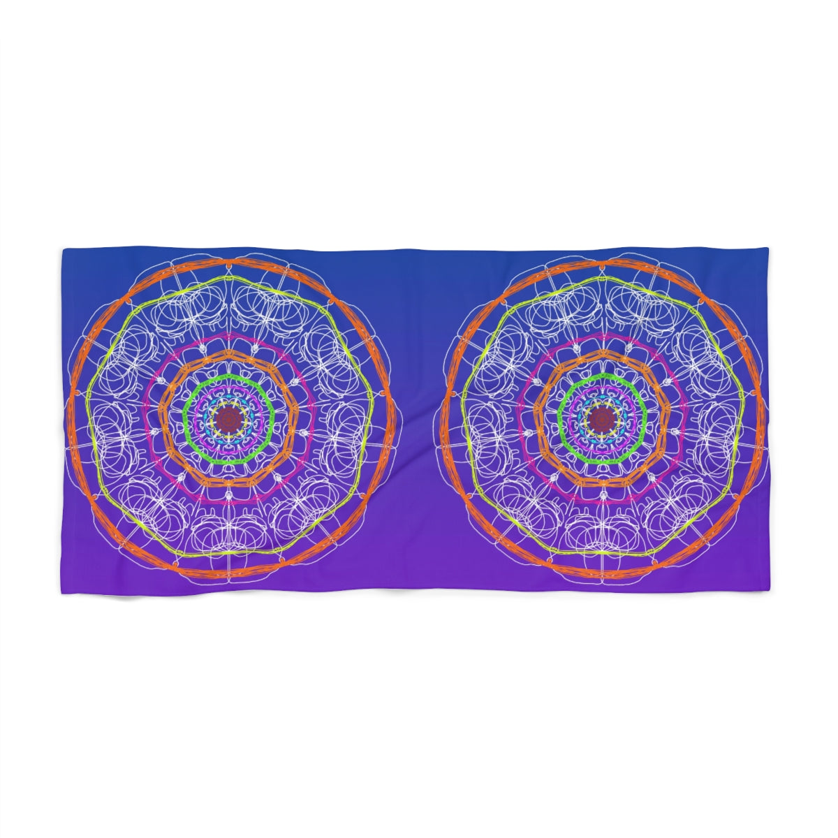 Mandala Beach Towel