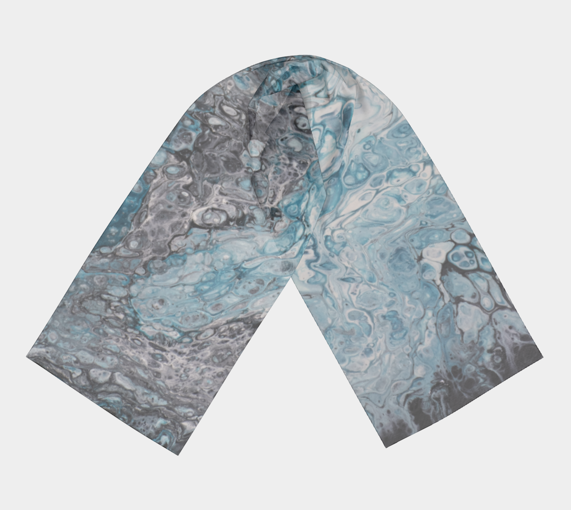 Blueberry Ice Long Scarf