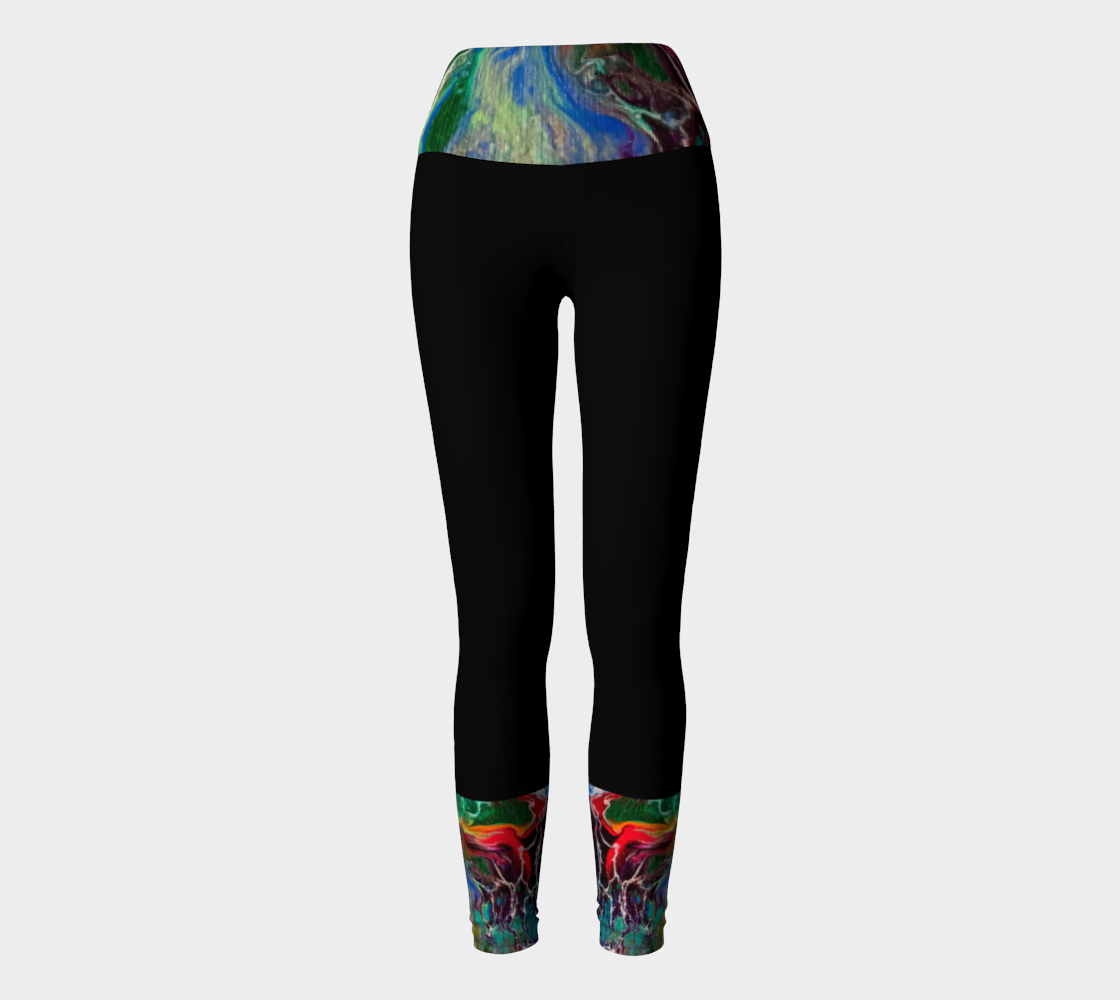 Rain Forest Yoga Pants