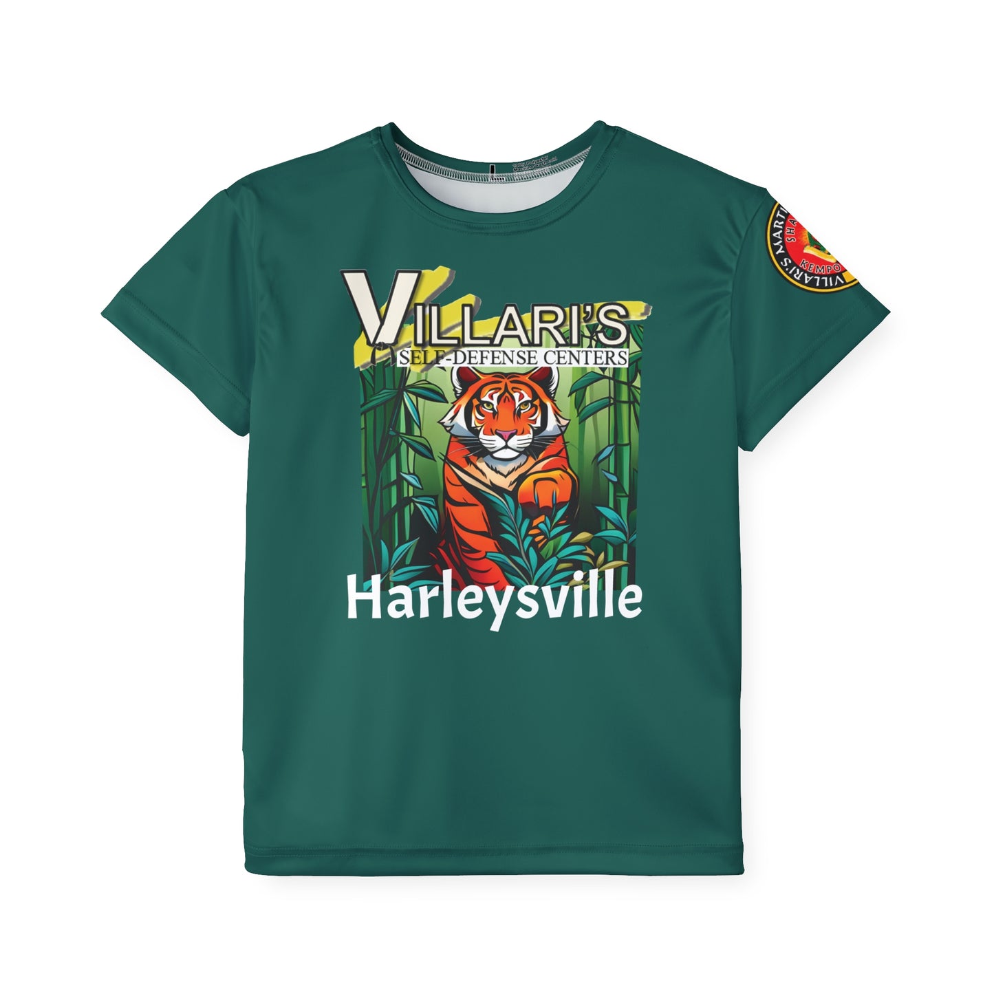 Youth: Teal Tiger in Bamboo Forest