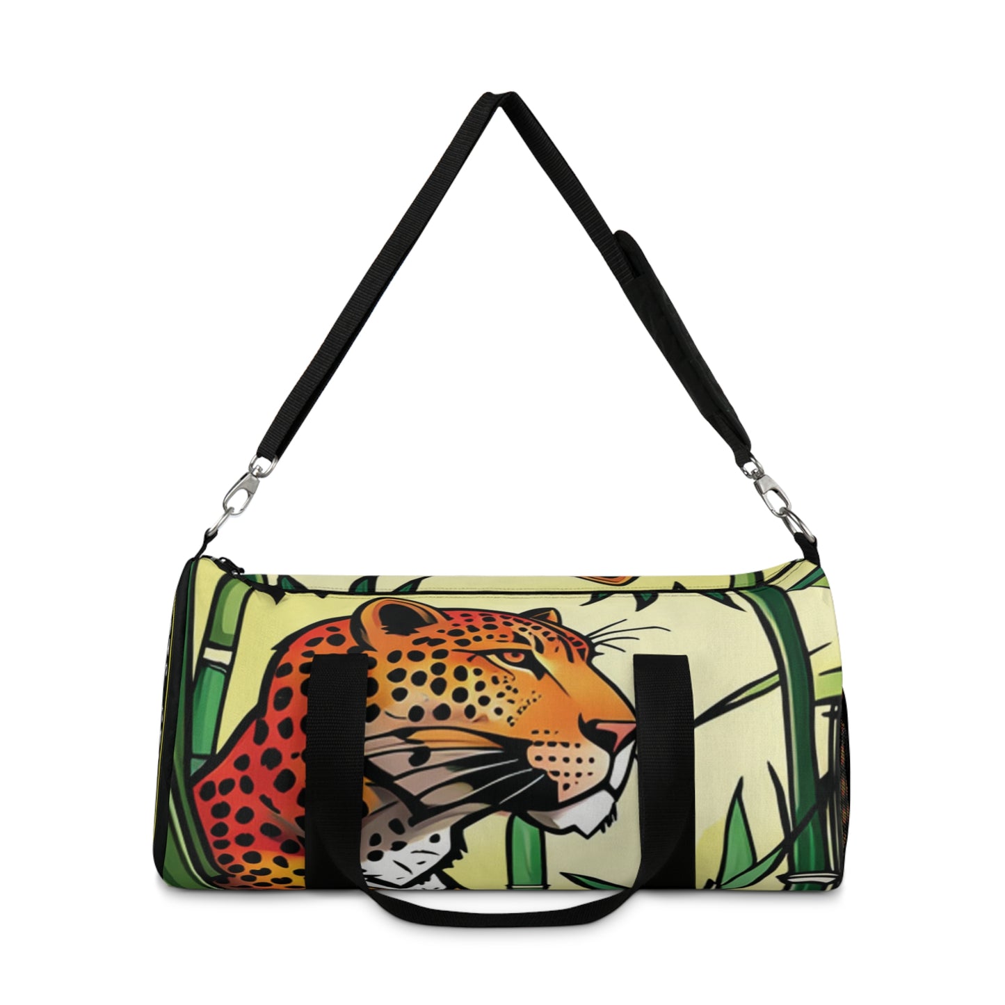 Villari's Leopard Duffel Bag