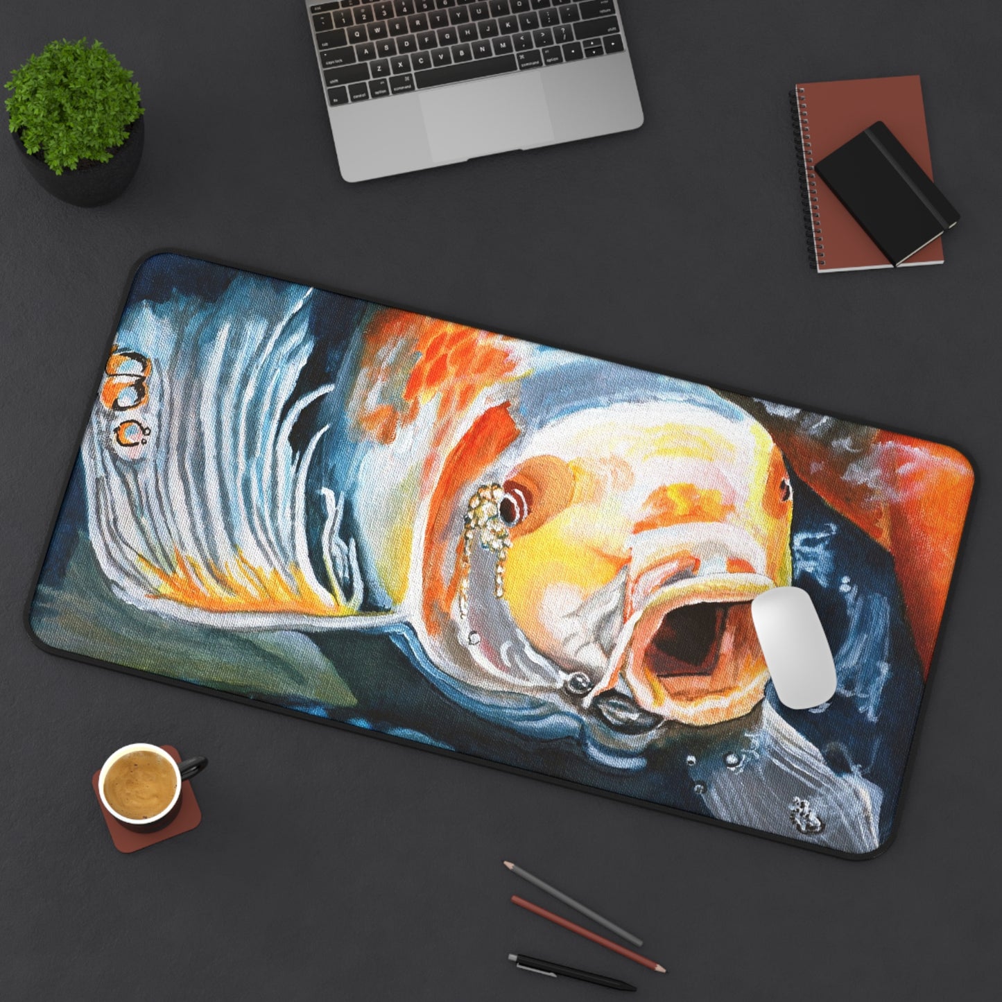 Koi Desk Mat