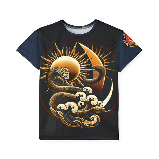 Blue Sun & Moon with Snake Villaris-Youth