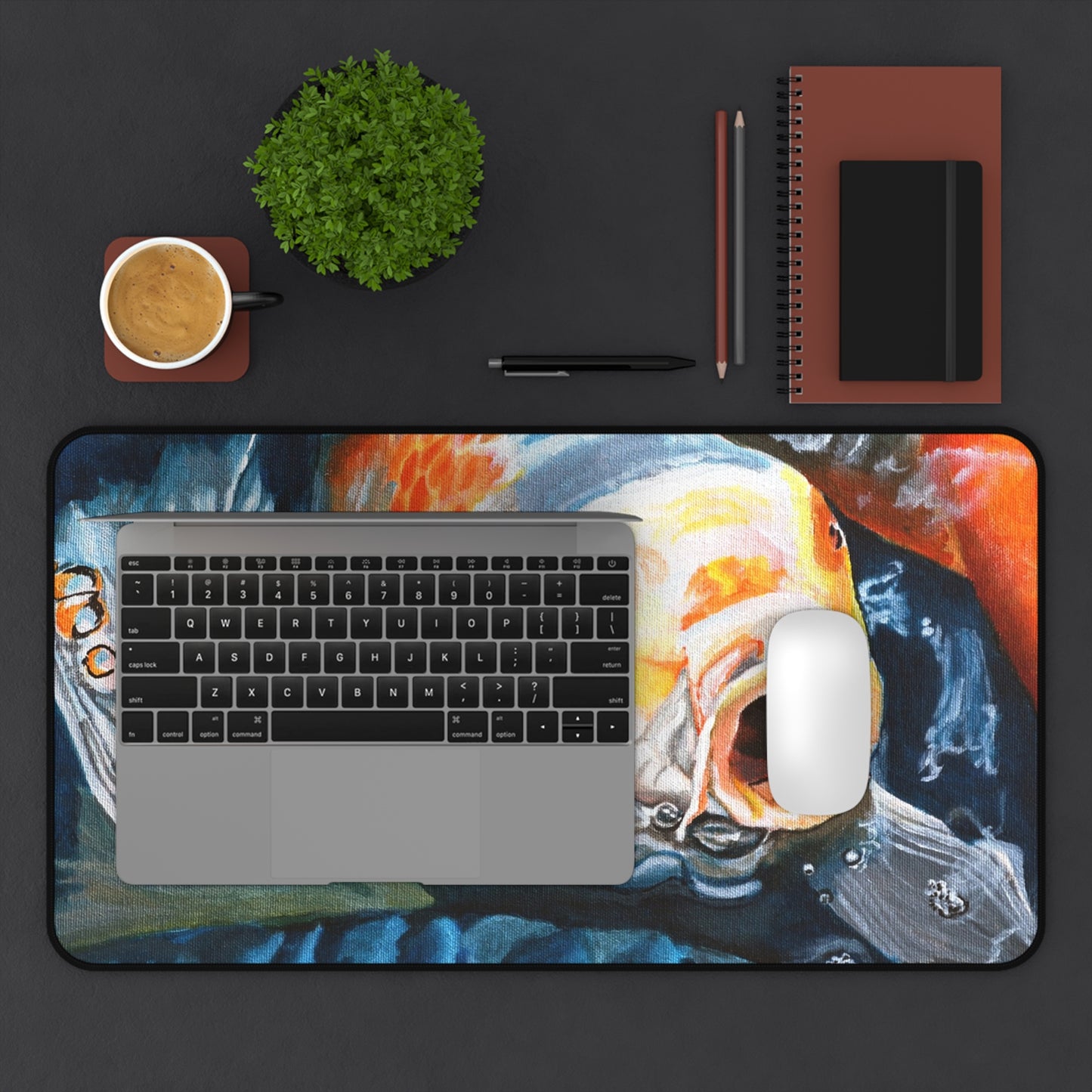 Koi Desk Mat