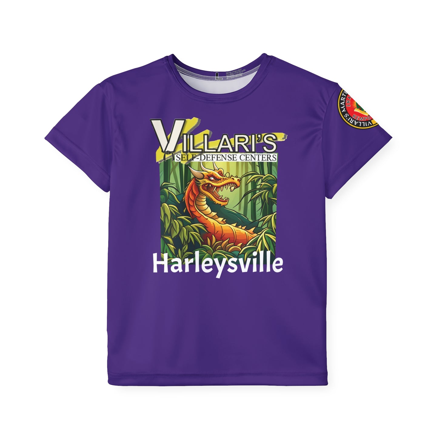 Youth: Purple Dragon in Bamboo Forest