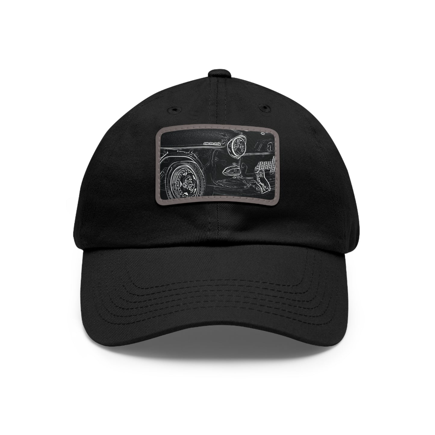Fifty Five Hat with Leather Patch (Rectangle)