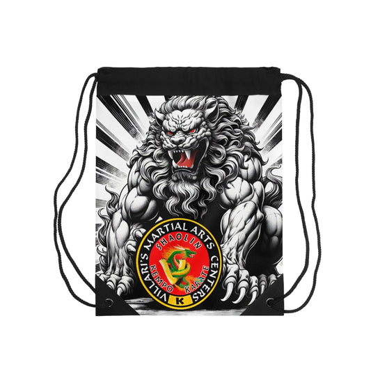 Villari's Shisa Pair Drawstring Bag