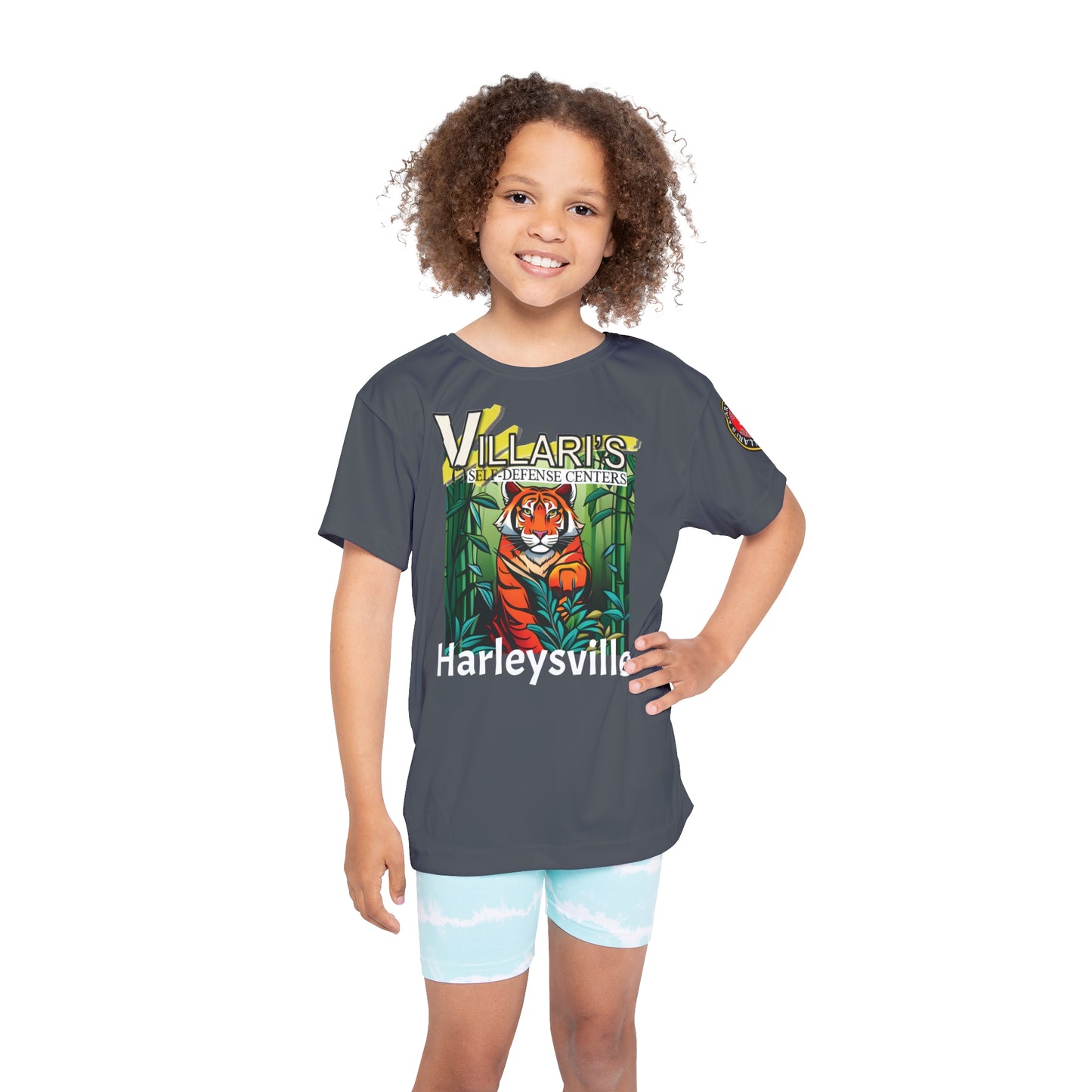 Youth: Gray Tiger in Bamboo Forest