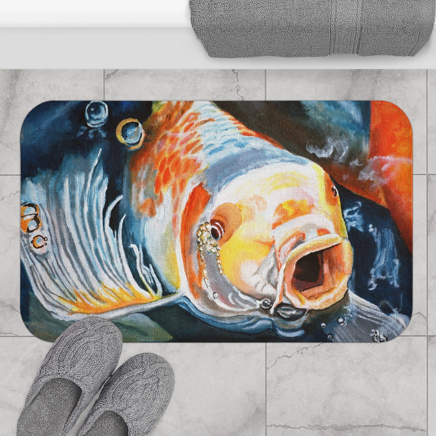 Koi Bath Mat