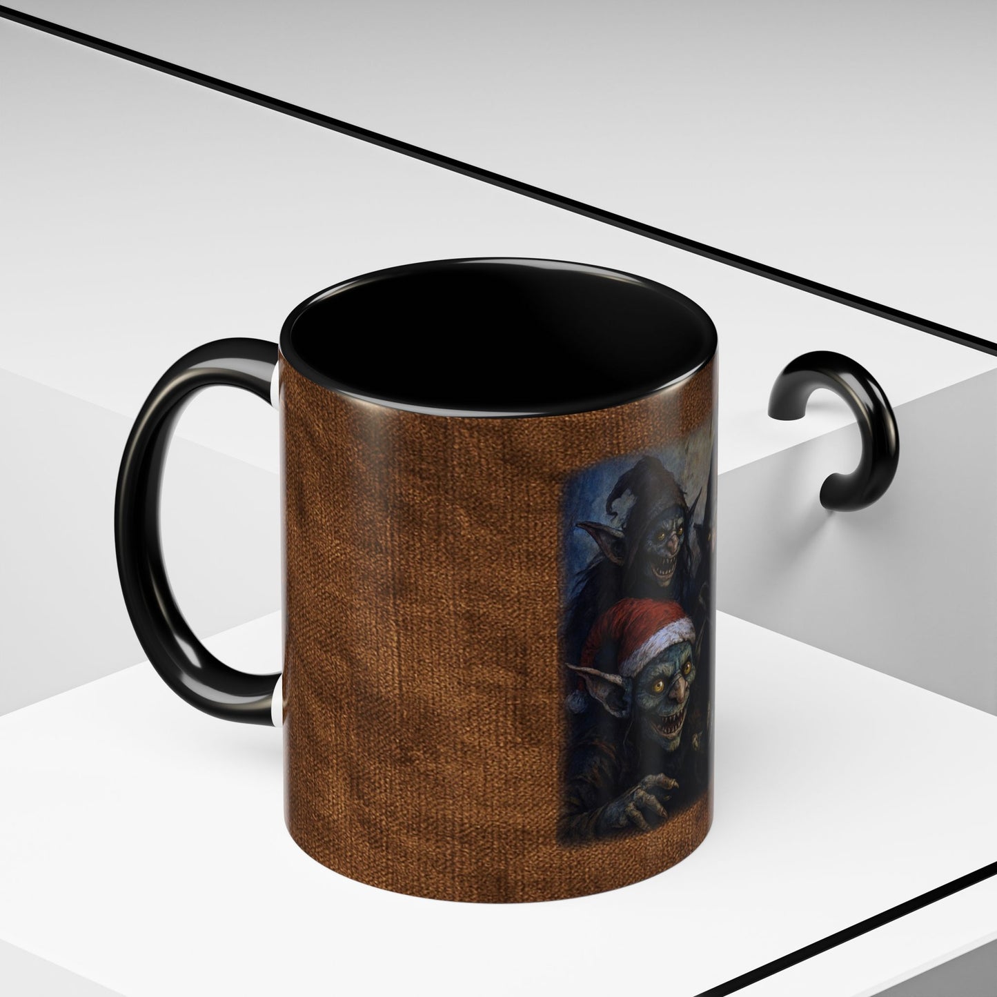 Kallikantzaros Coffee Mug — Greek Folklore Goblin Christmas