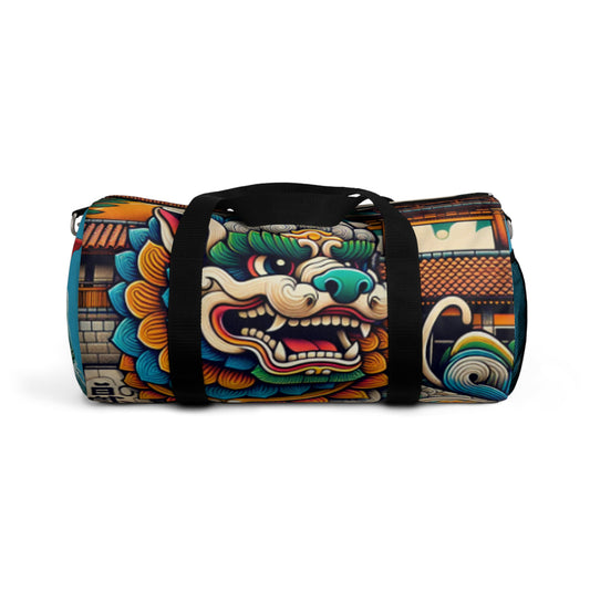 Colorful Shisha Duffel Bag | Gym Travel Bag, Weekender Tote, Unique Gift, Stylish Luggage, Carry-On Bag