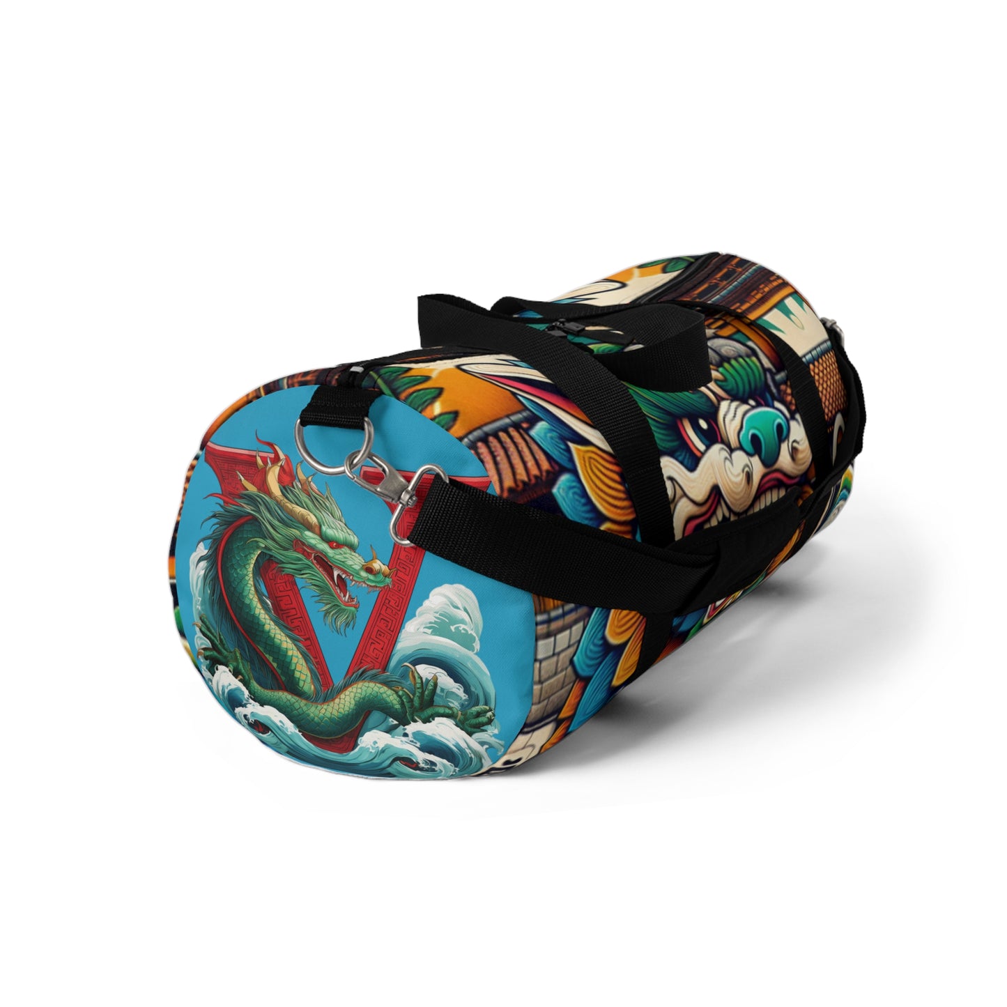 Colorful Shisha Duffel Bag | Gym Travel Bag, Weekender Tote, Unique Gift, Stylish Luggage, Carry-On Bag