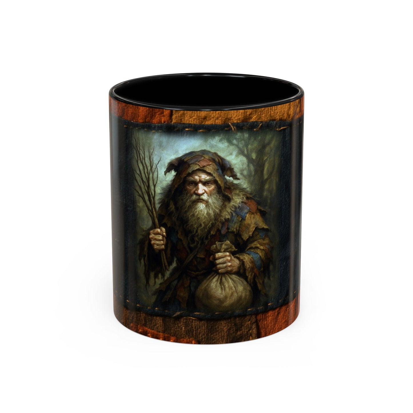 Belsnickel Folklore Coffee Mug — Vintage German Christmas Tradition