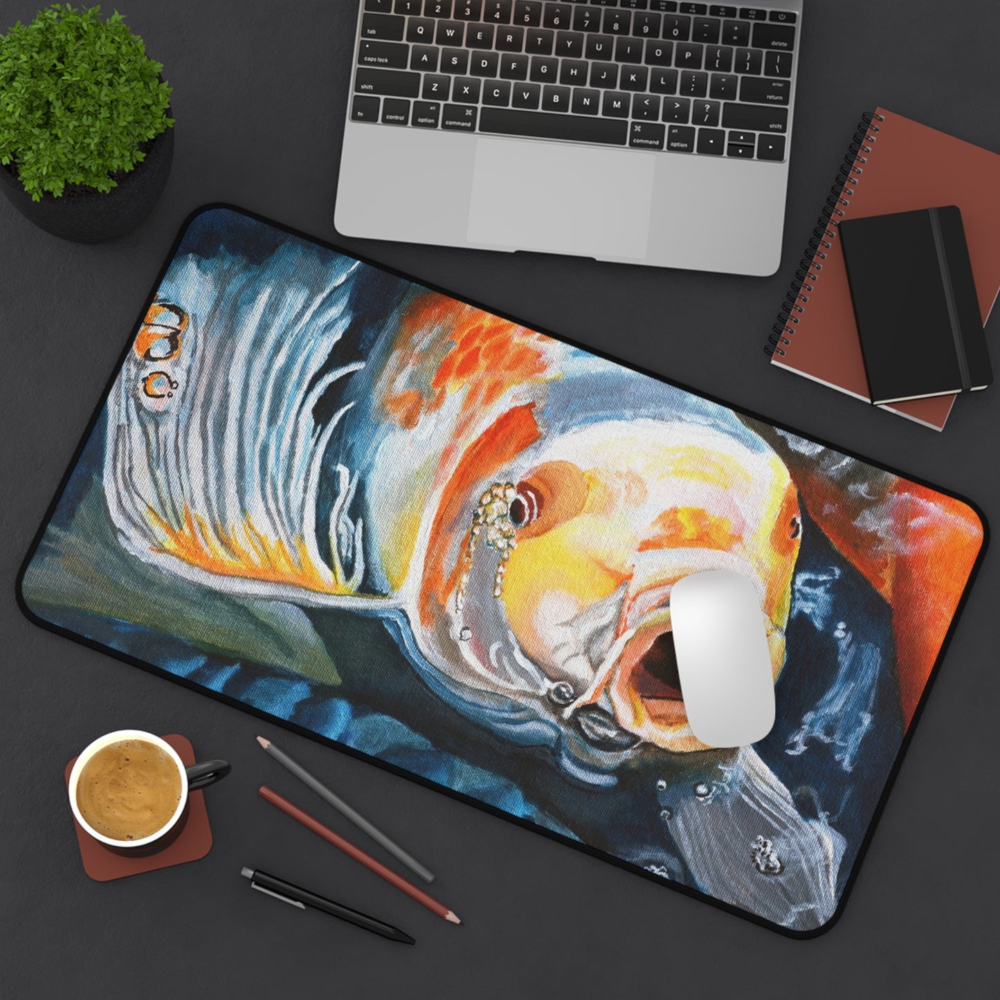 Koi Desk Mat