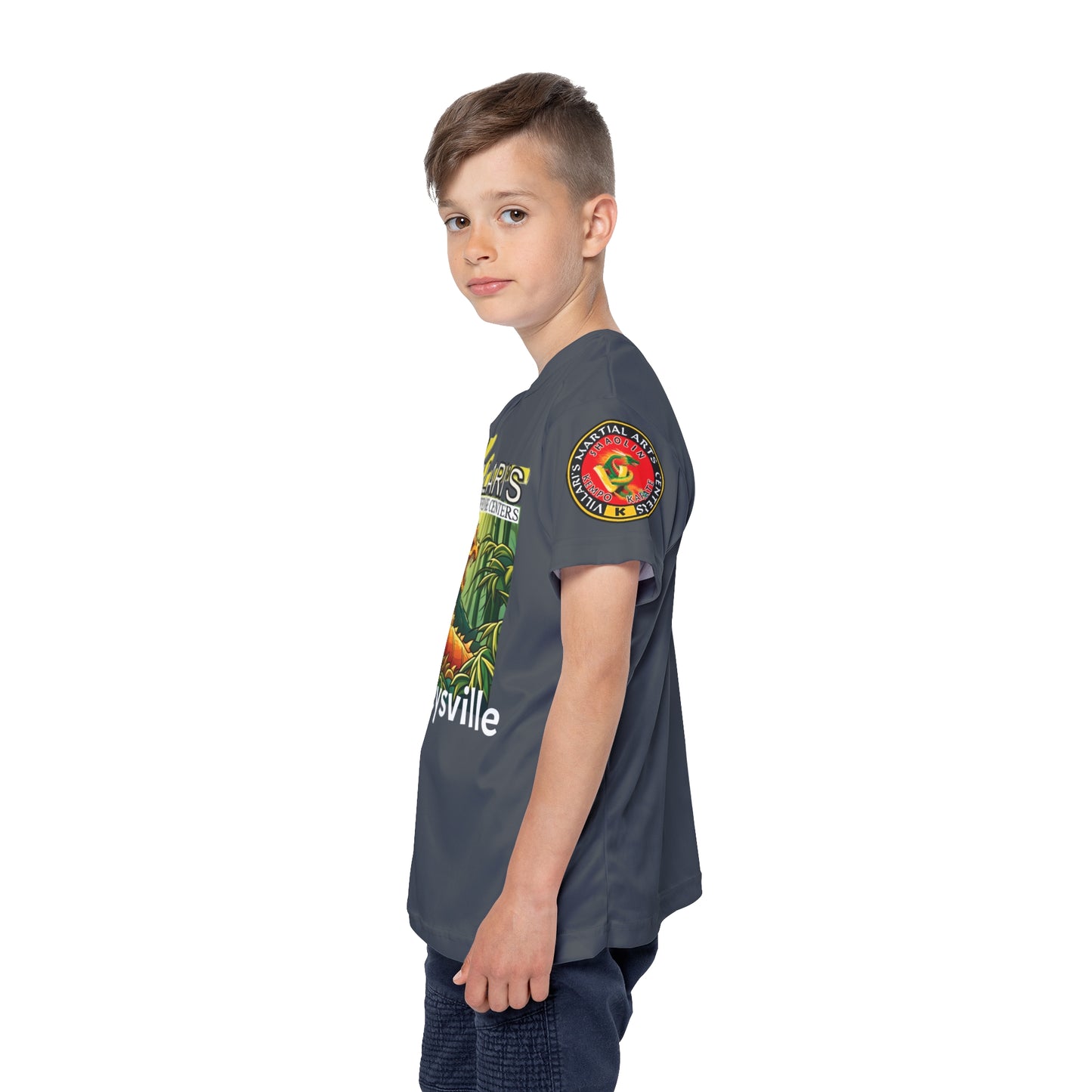 Youth: Gray Dragon in Bamboo Forest