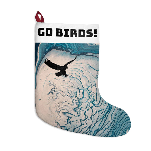 "Go Birds!" Untraditional Christmas Stocking