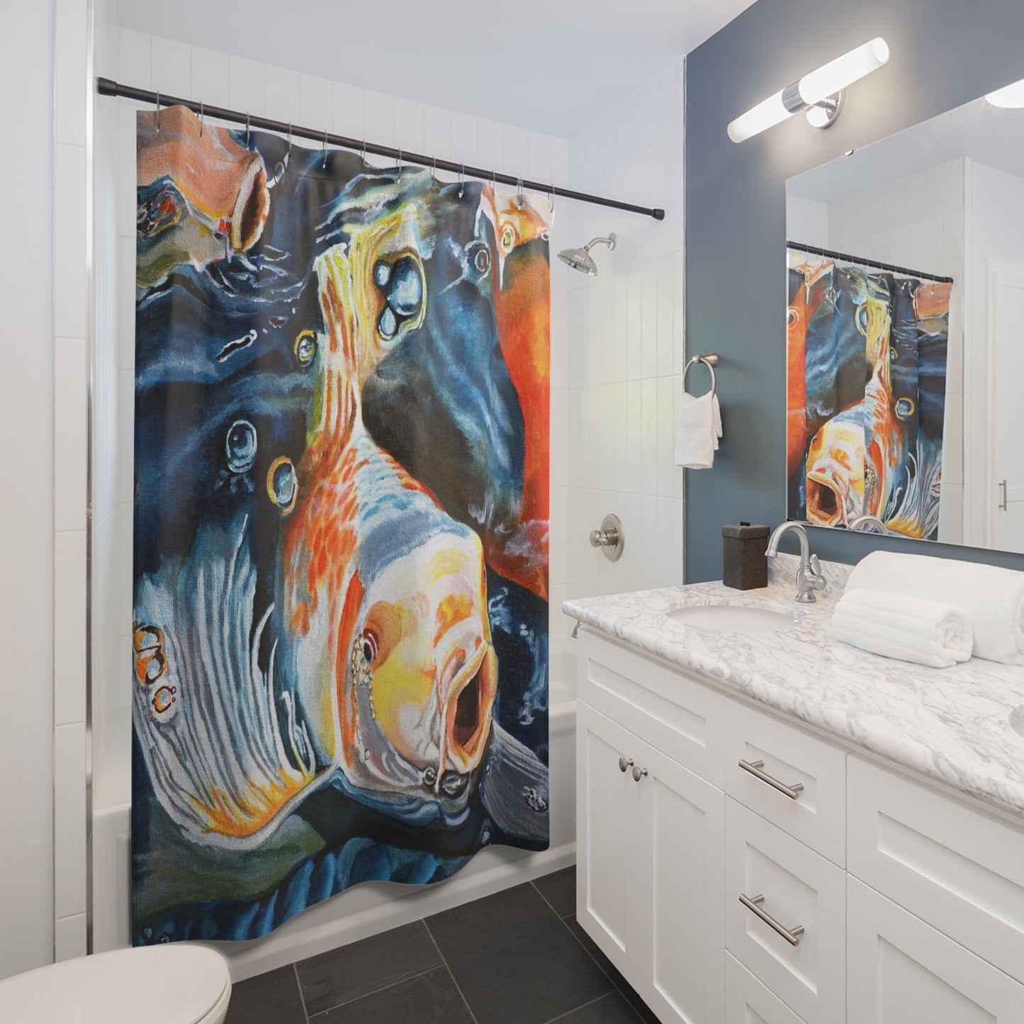 Koi Shower Curtains