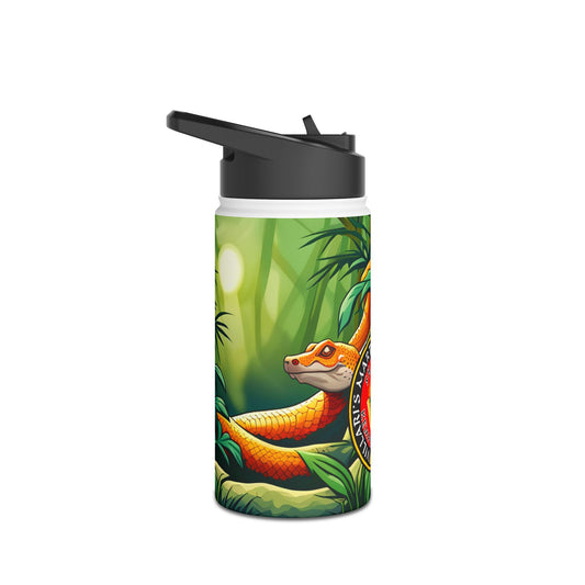Snake Stainless Steel Water Bottle, Standard Lid