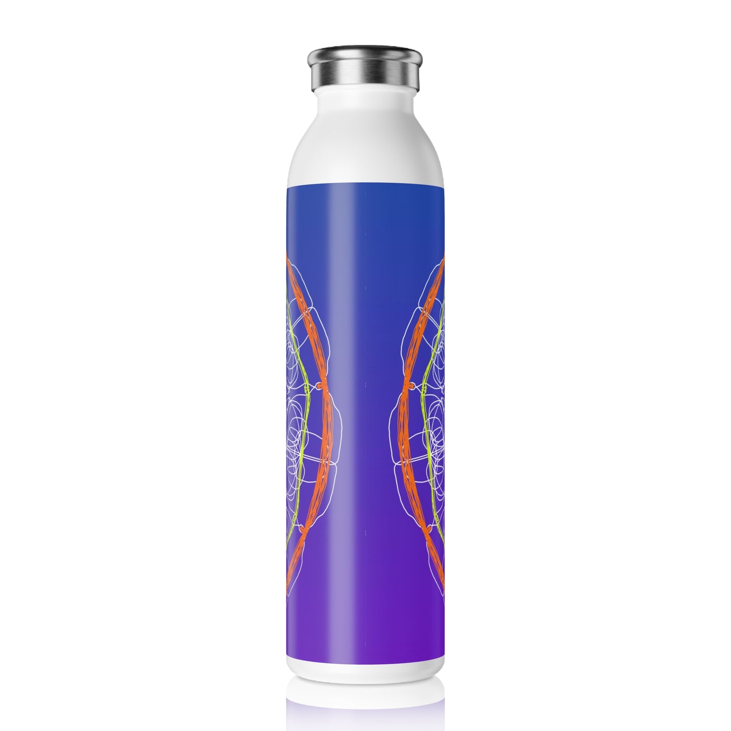 Mandala Slim Water Bottle