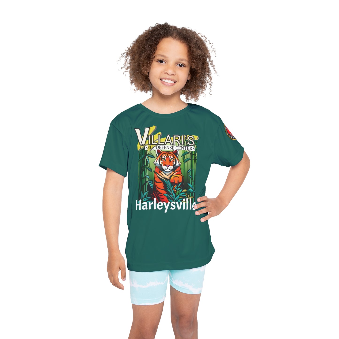 Youth: Teal Tiger in Bamboo Forest