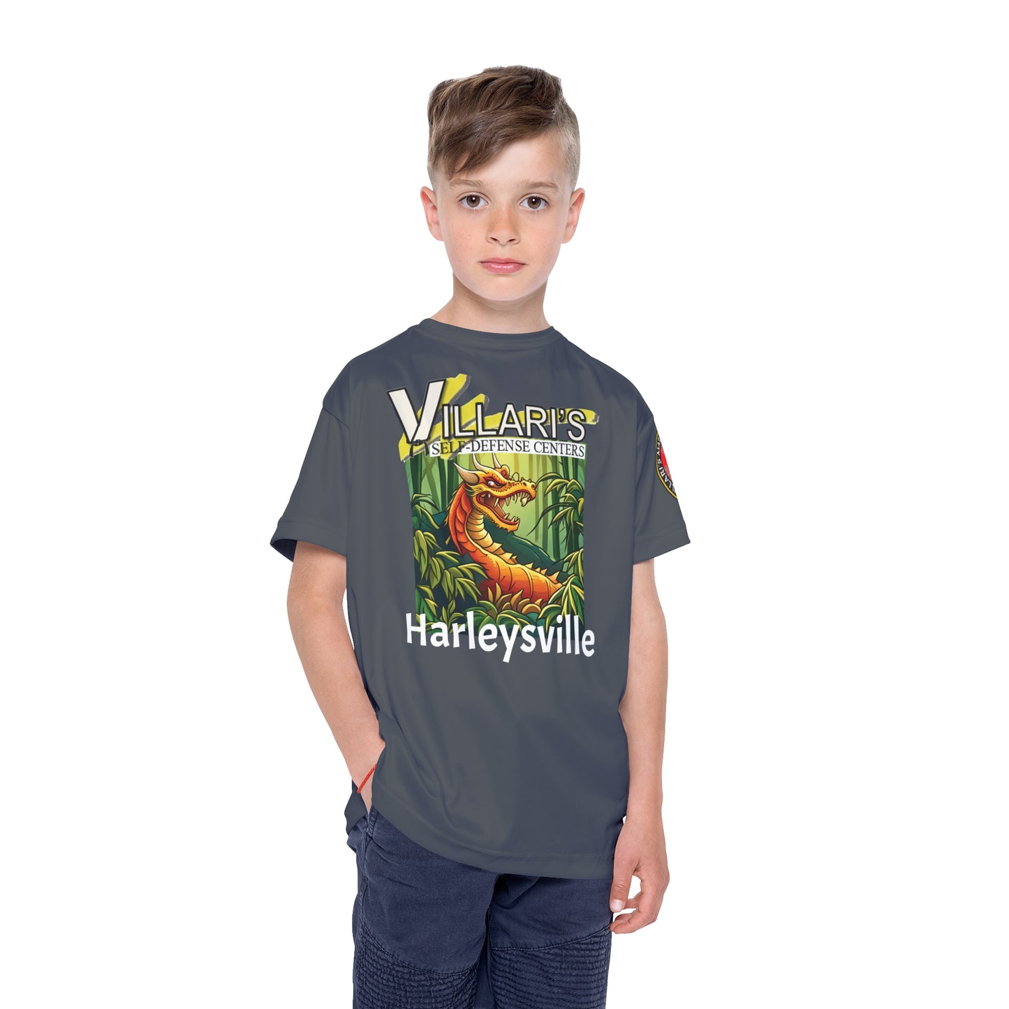 Youth: Gray Dragon in Bamboo Forest