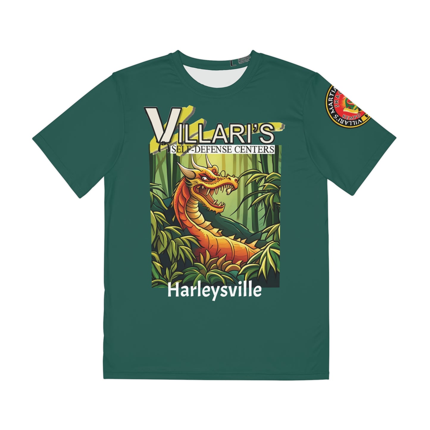 Teal Dragon in Bamboo Forest Villaris- Adult