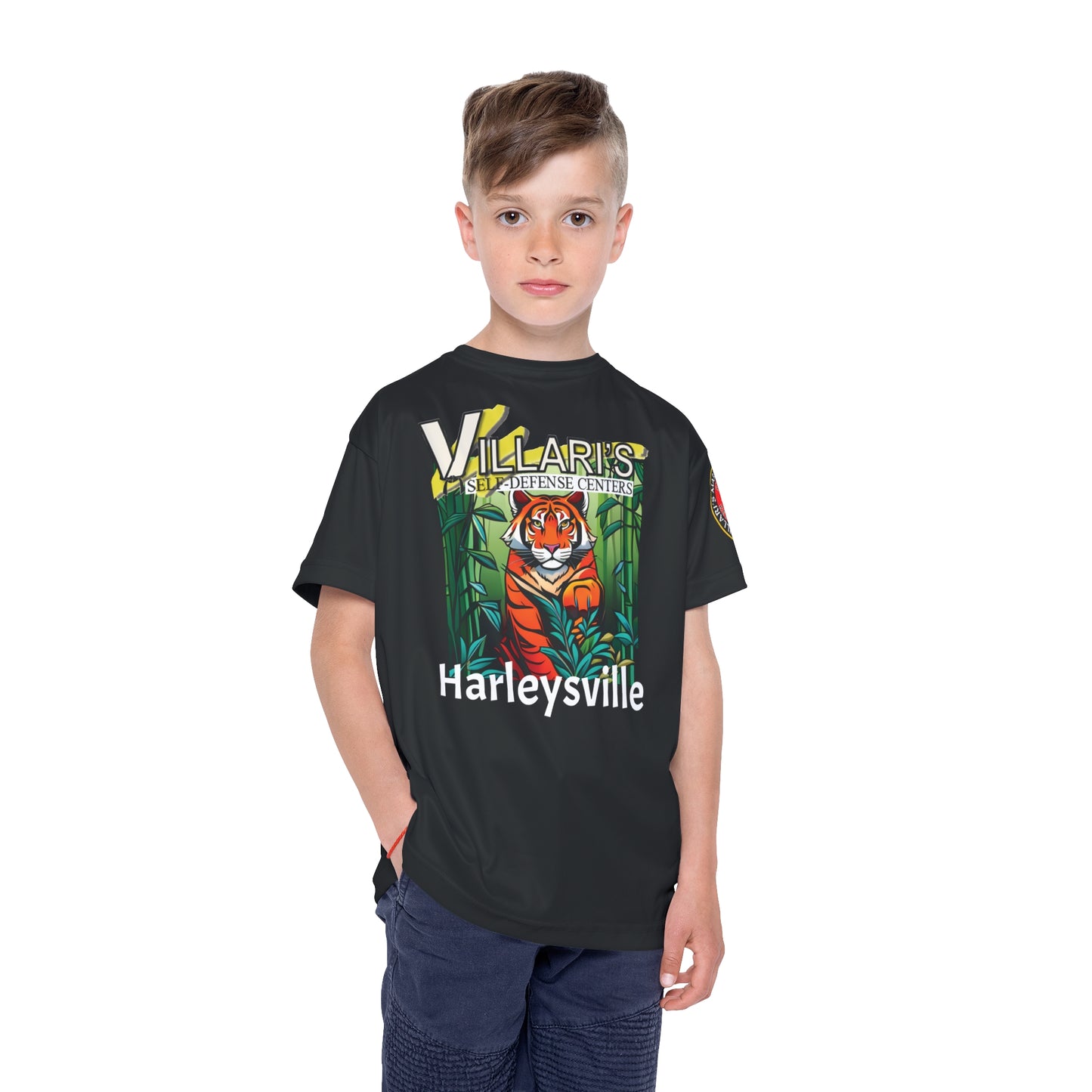 Youth: Black Tiger in Bamboo Forest