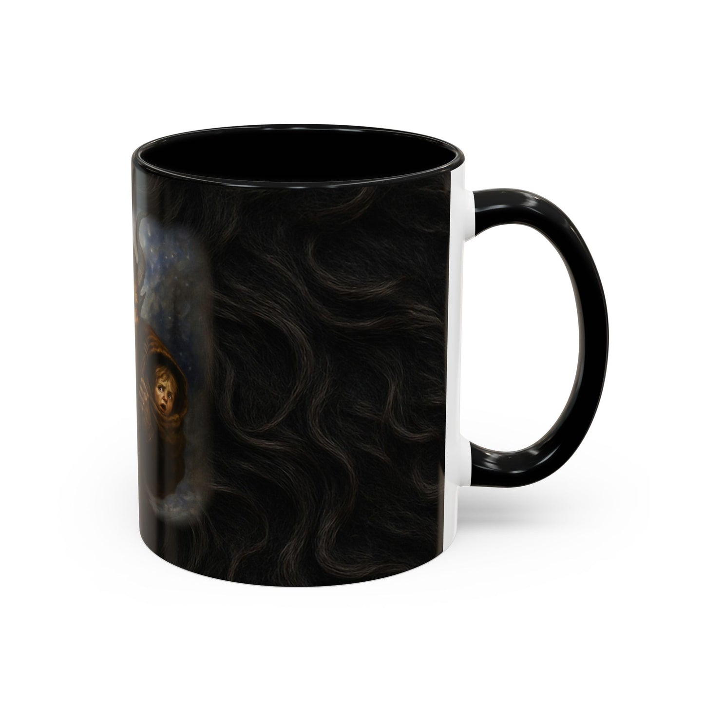Krampusnacht Accent Coffee Mug — Krampus Night Holiday Mug