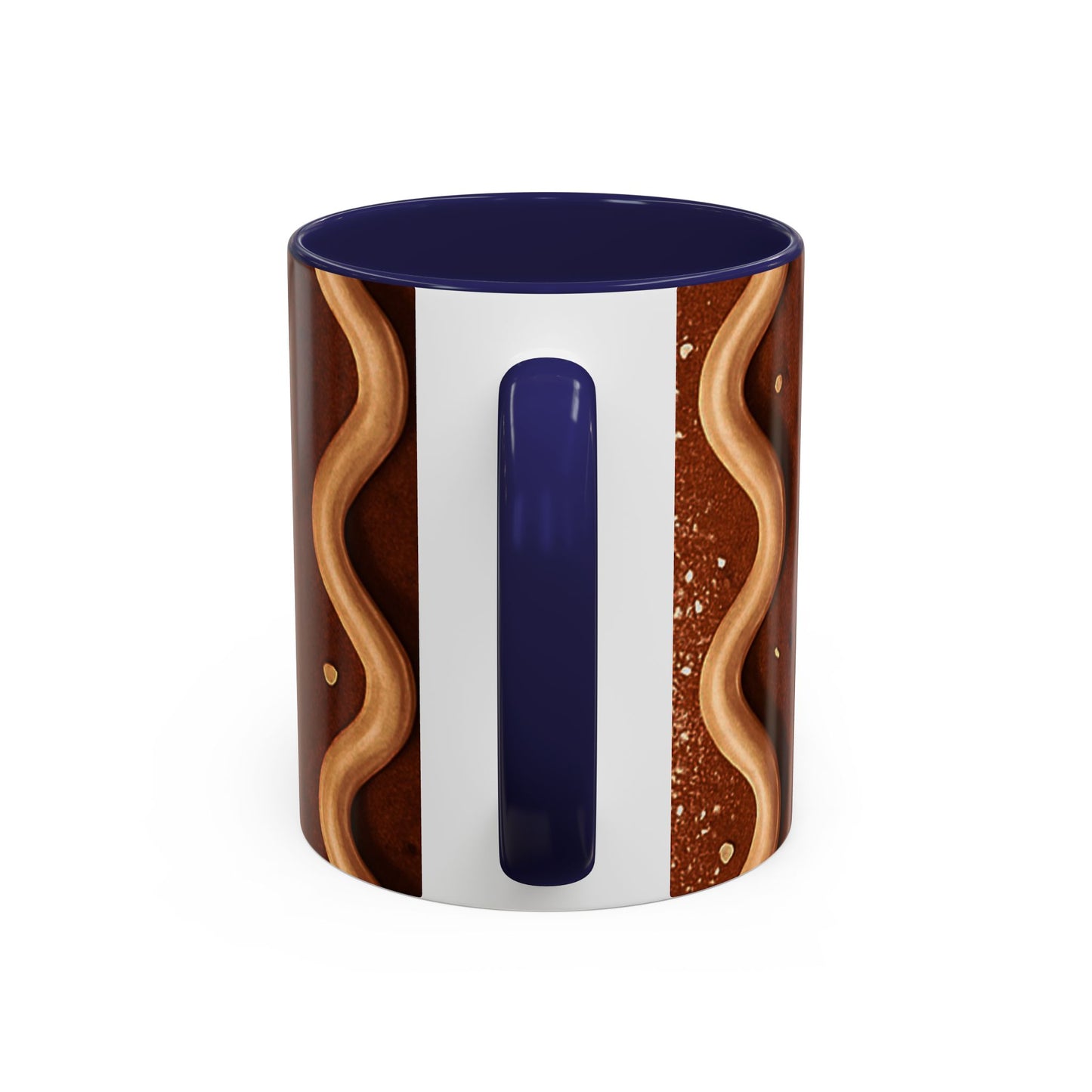 Gingerbread Trio Accent Coffee Mug — Clumpy, Lumpy & Dumpy Holiday Novelty