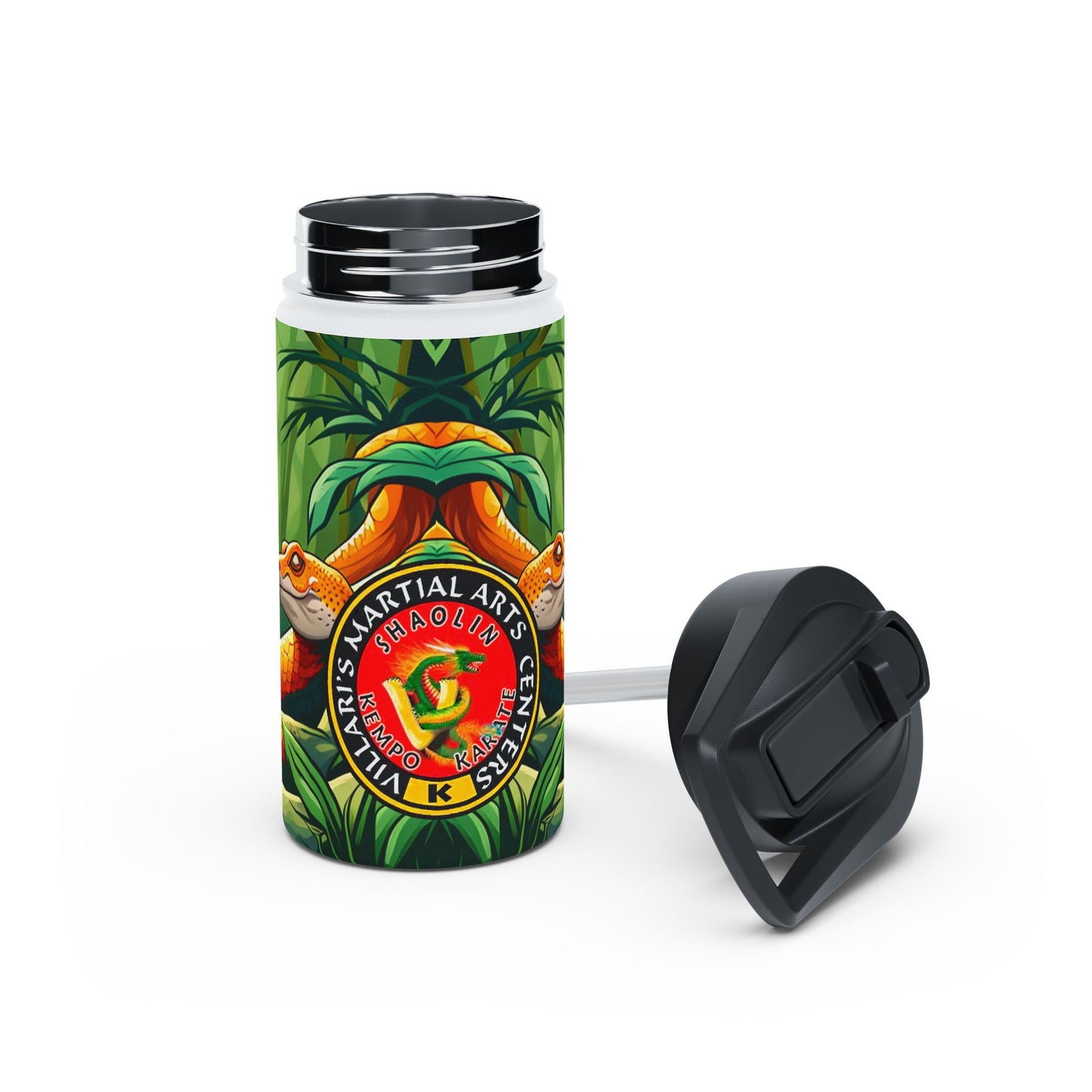 Snake Stainless Steel Water Bottle, Standard Lid
