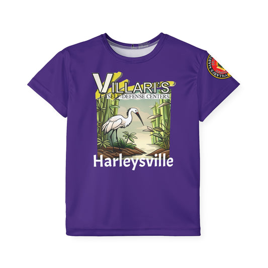 Youth: Purple Crane in Bamboo Forest