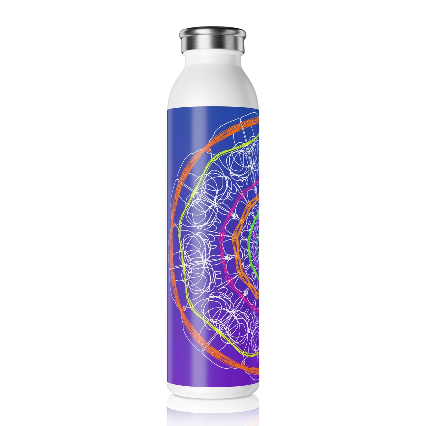 Mandala Slim Water Bottle