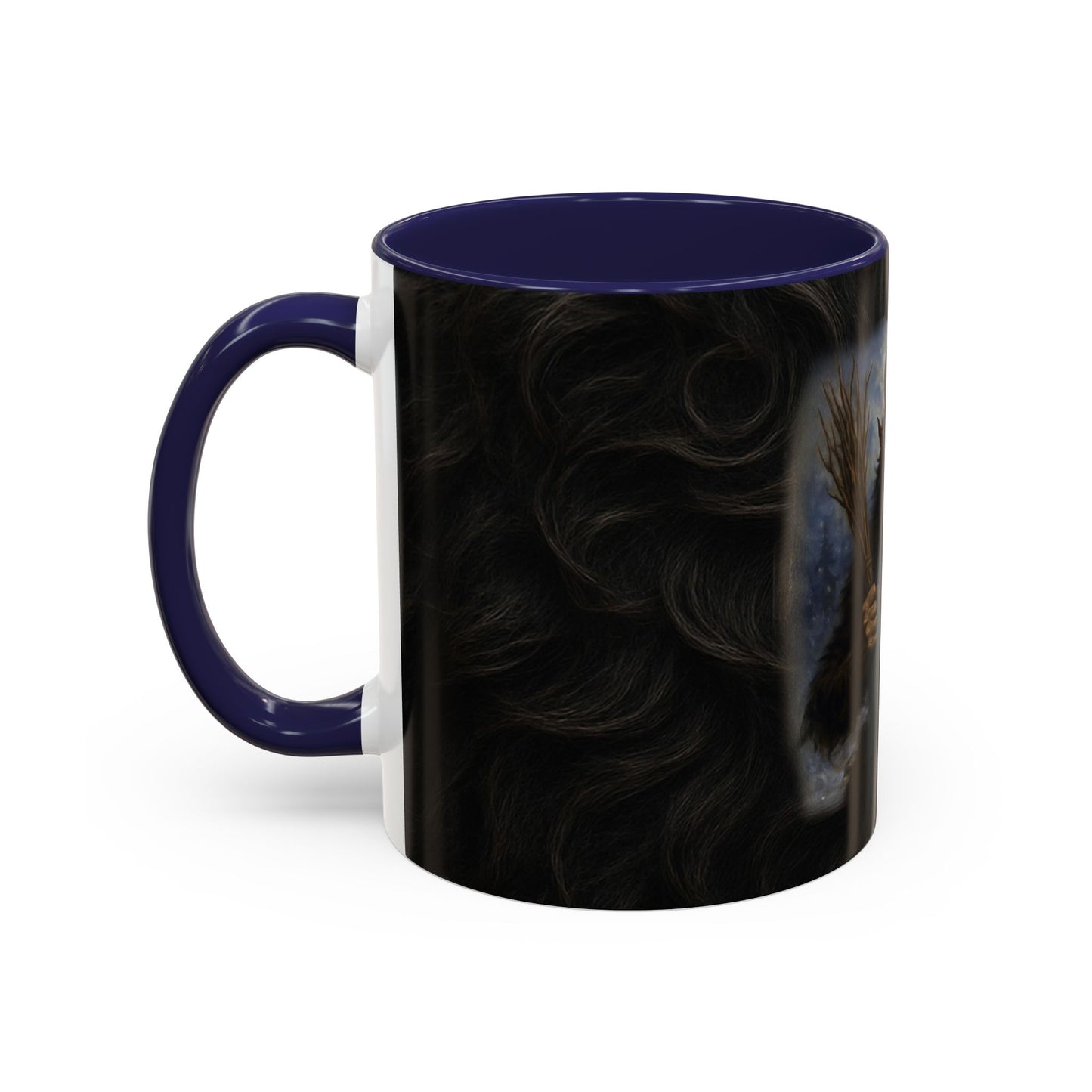 Krampusnacht Accent Coffee Mug — Krampus Night Holiday Mug