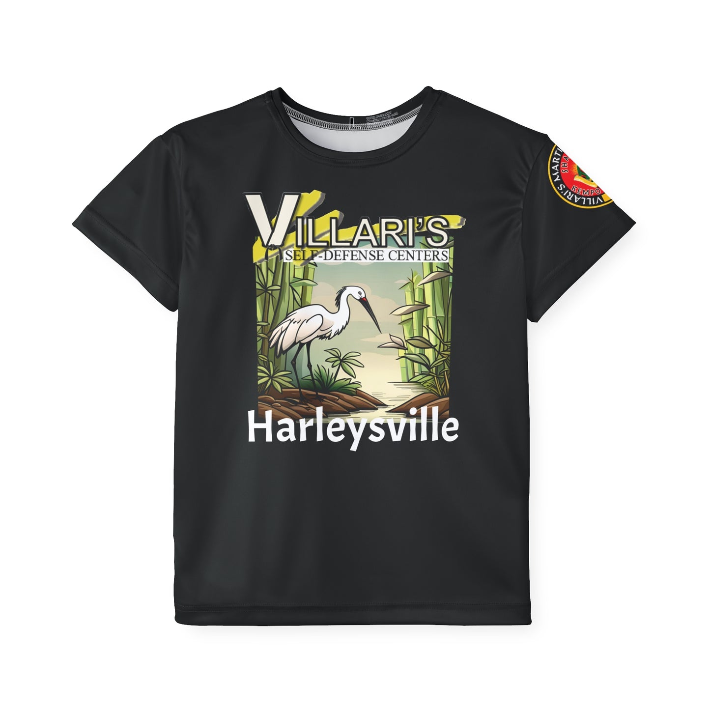 Youth: Black Crane in Bamboo Forest