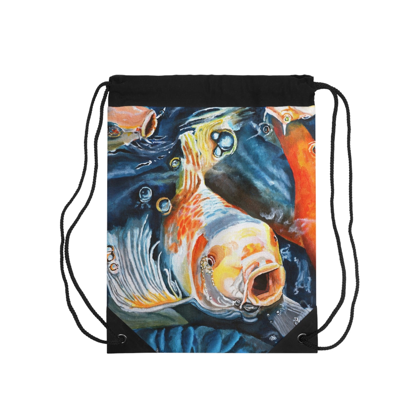 Koi Drawstring Bag