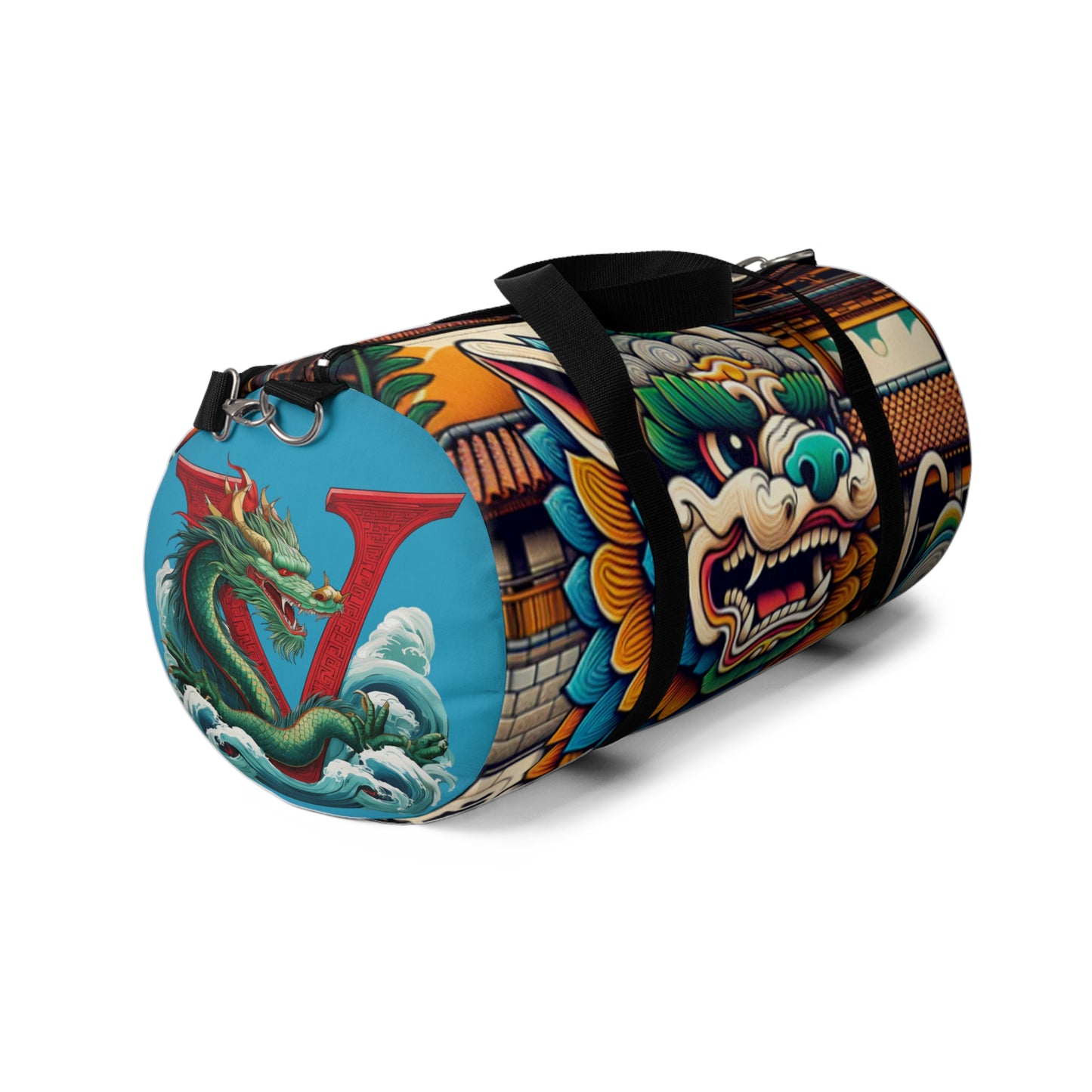Colorful Shisha Duffel Bag | Gym Travel Bag, Weekender Tote, Unique Gift, Stylish Luggage, Carry-On Bag