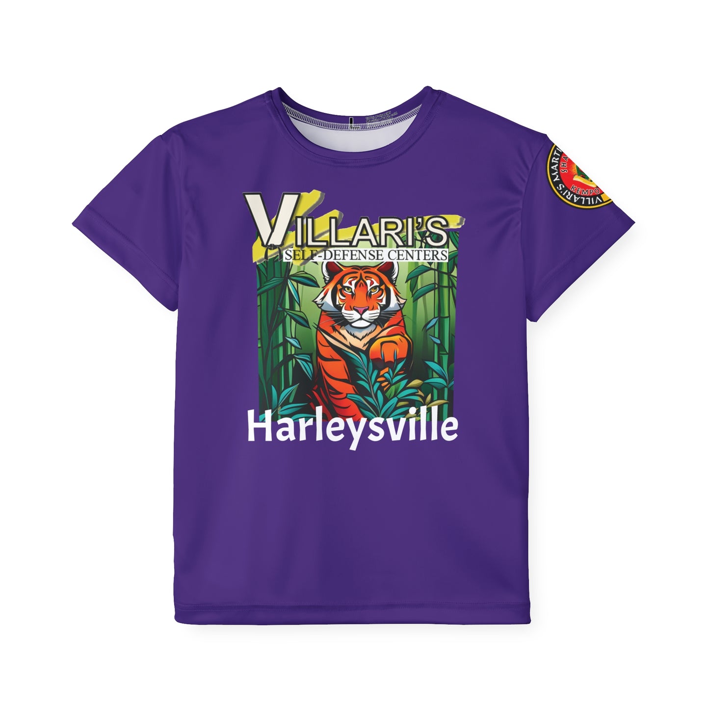 Youth: Purple Tiger in Bamboo Forest