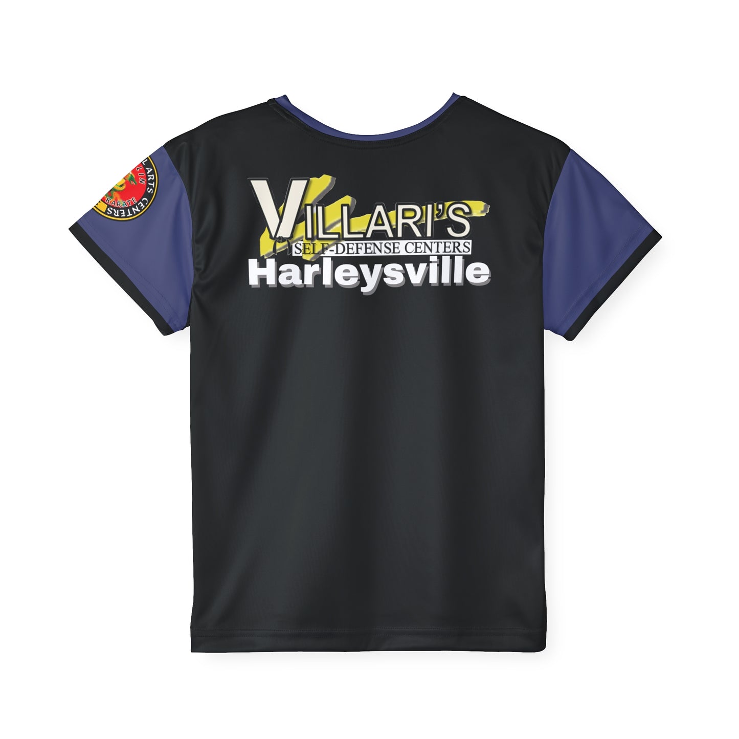Youth: Blue Sun & Moon  with Dragon Villari's Harleysville GI Top