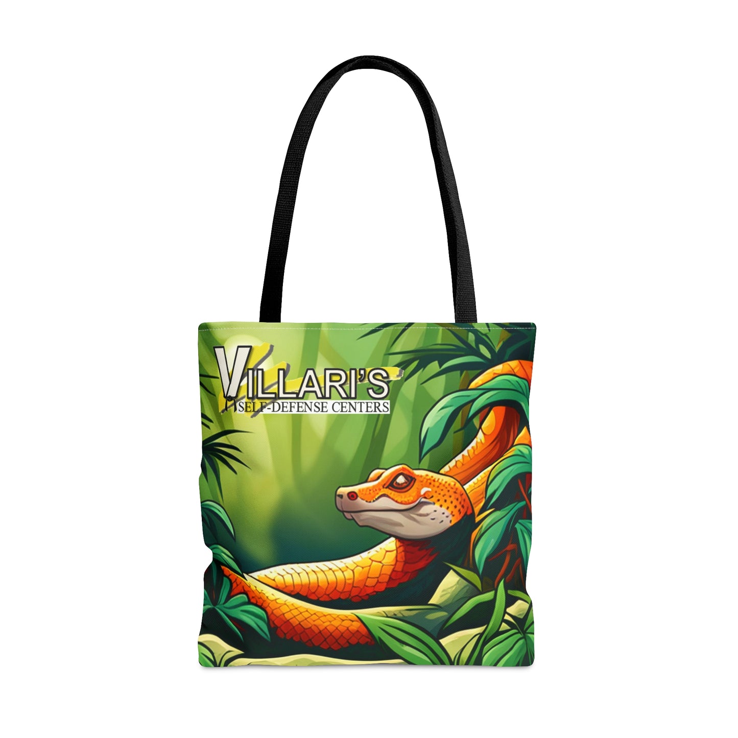Snake in Bamboo Forest Tote Bag