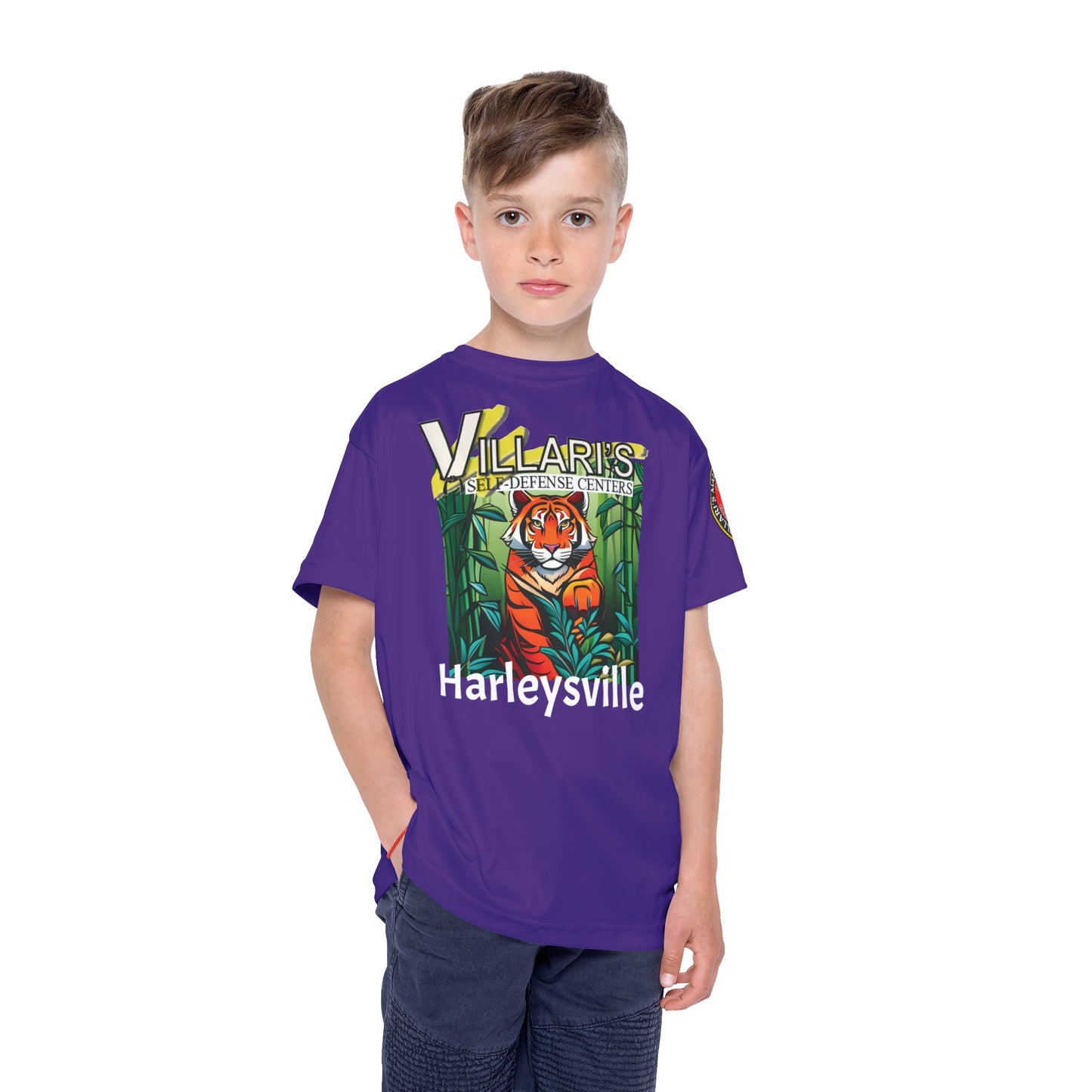 Youth: Purple Tiger in Bamboo Forest