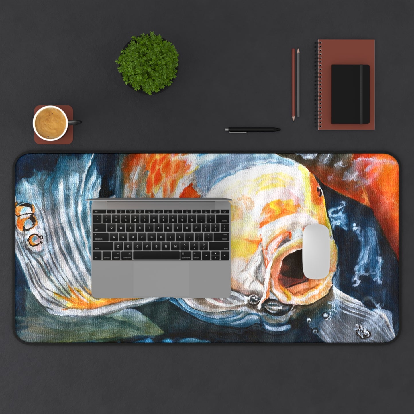 Koi Desk Mat