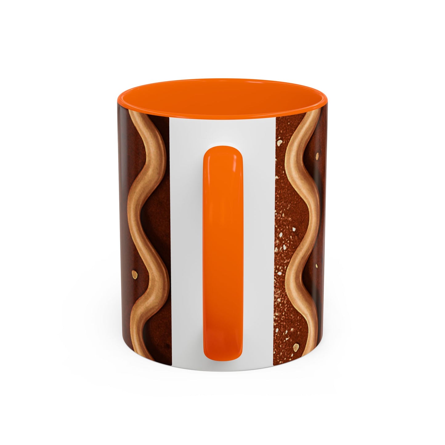 Gingerbread Trio Accent Coffee Mug — Clumpy, Lumpy & Dumpy Holiday Novelty