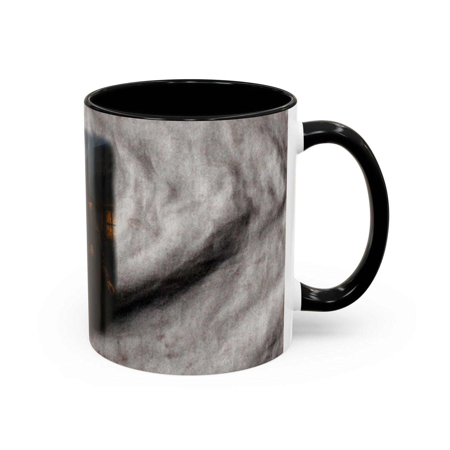 Christmas Zombie Horse Accent Mug — Welsh ‘Grey Horse’ Caroling Story