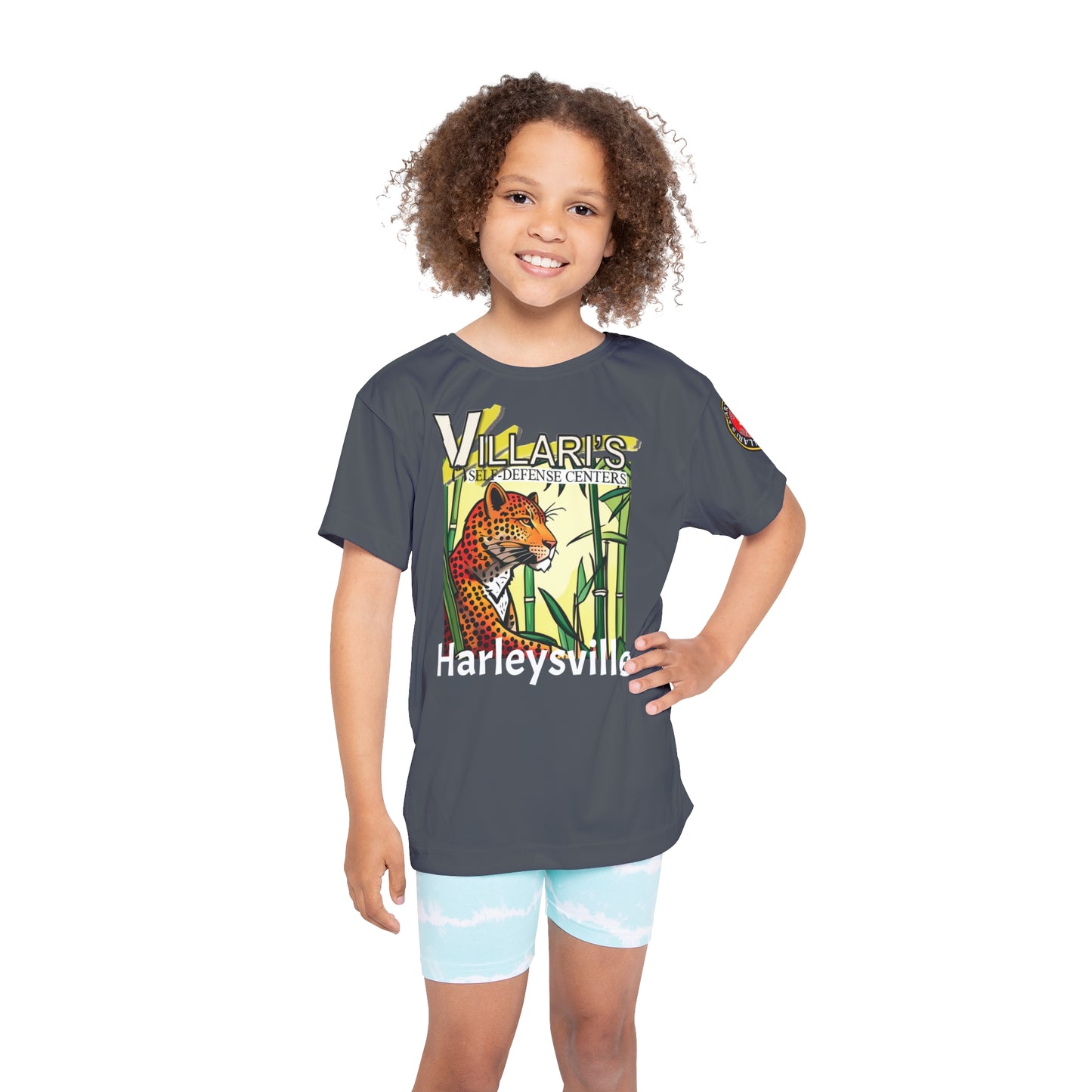 Youth: Gray Leopard in Bamboo Forest