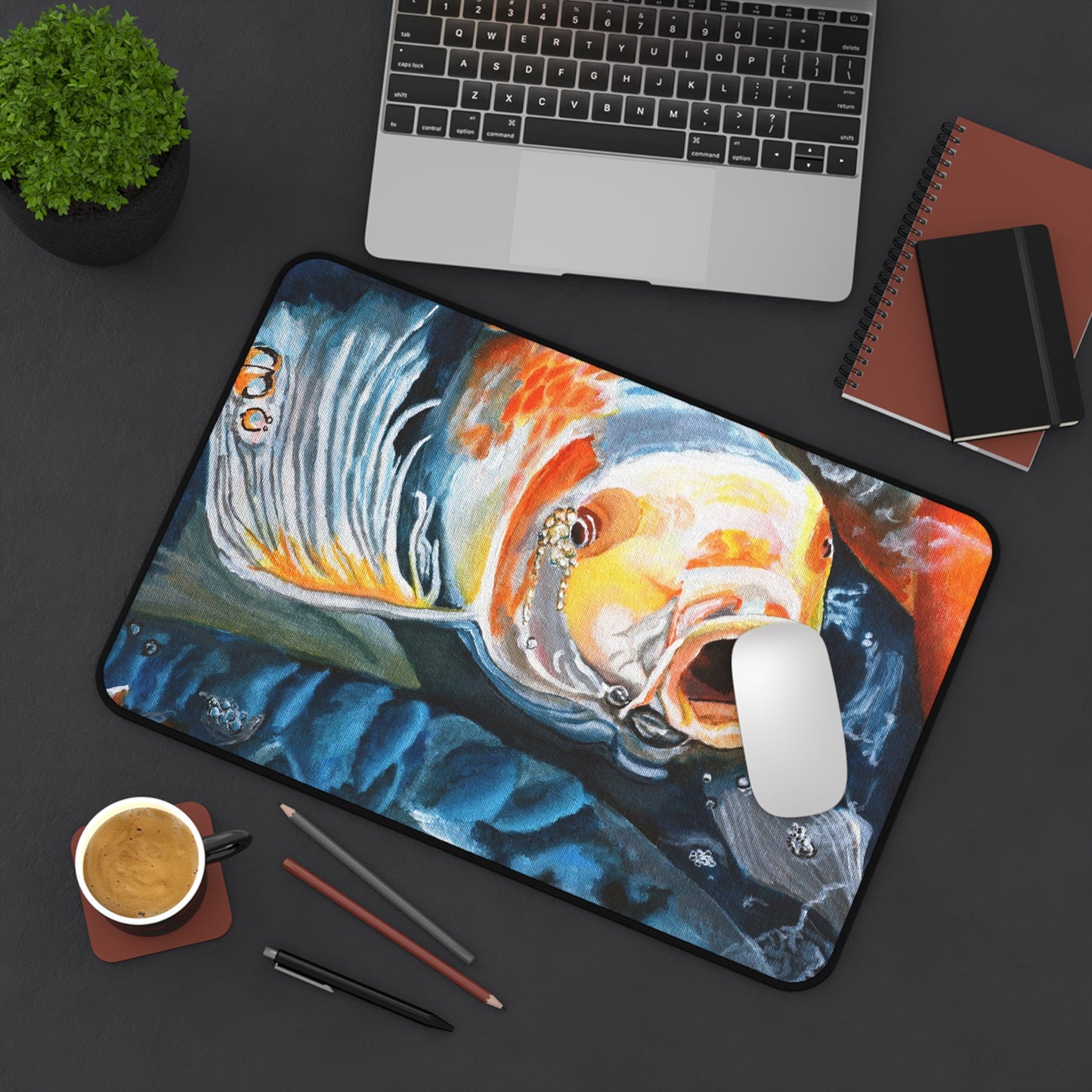 Koi Desk Mat