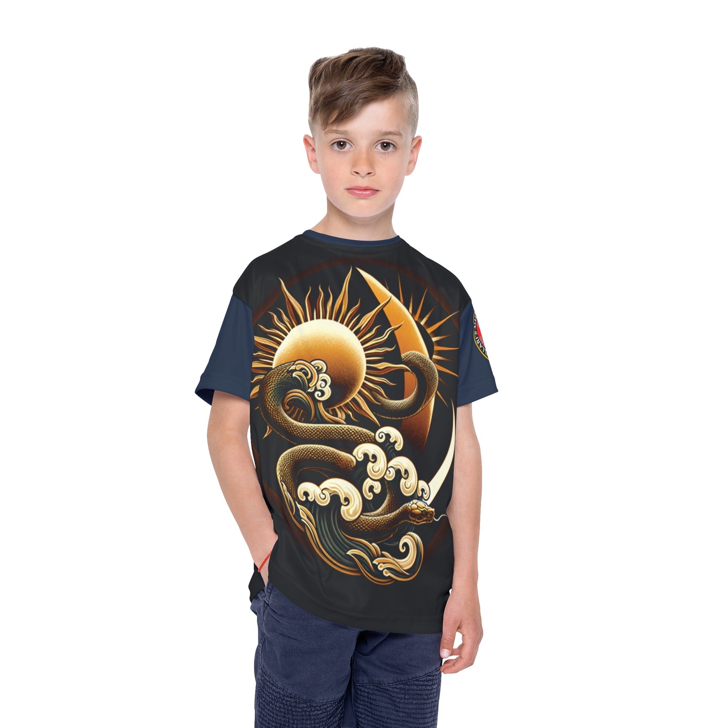 Blue Sun & Moon with Snake Villaris-Youth