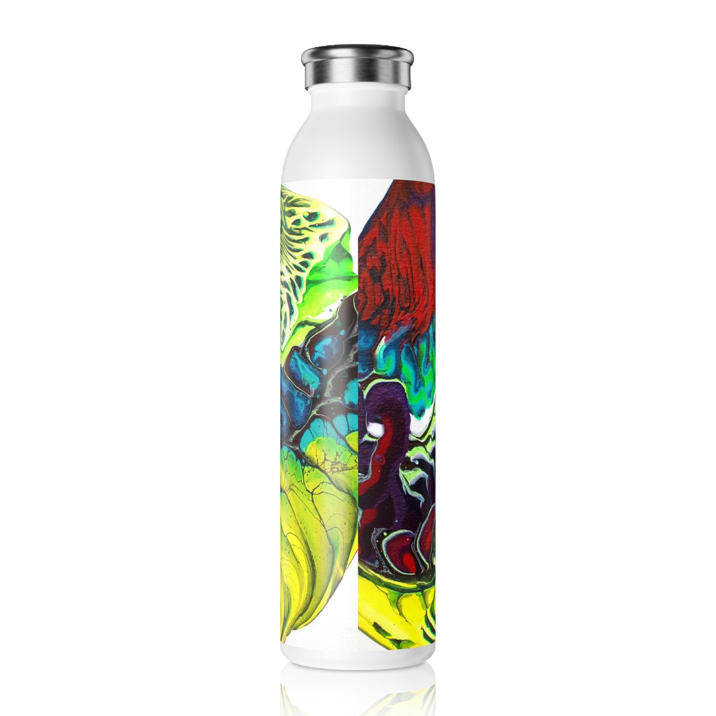 Graffiti Slim Water Bottle