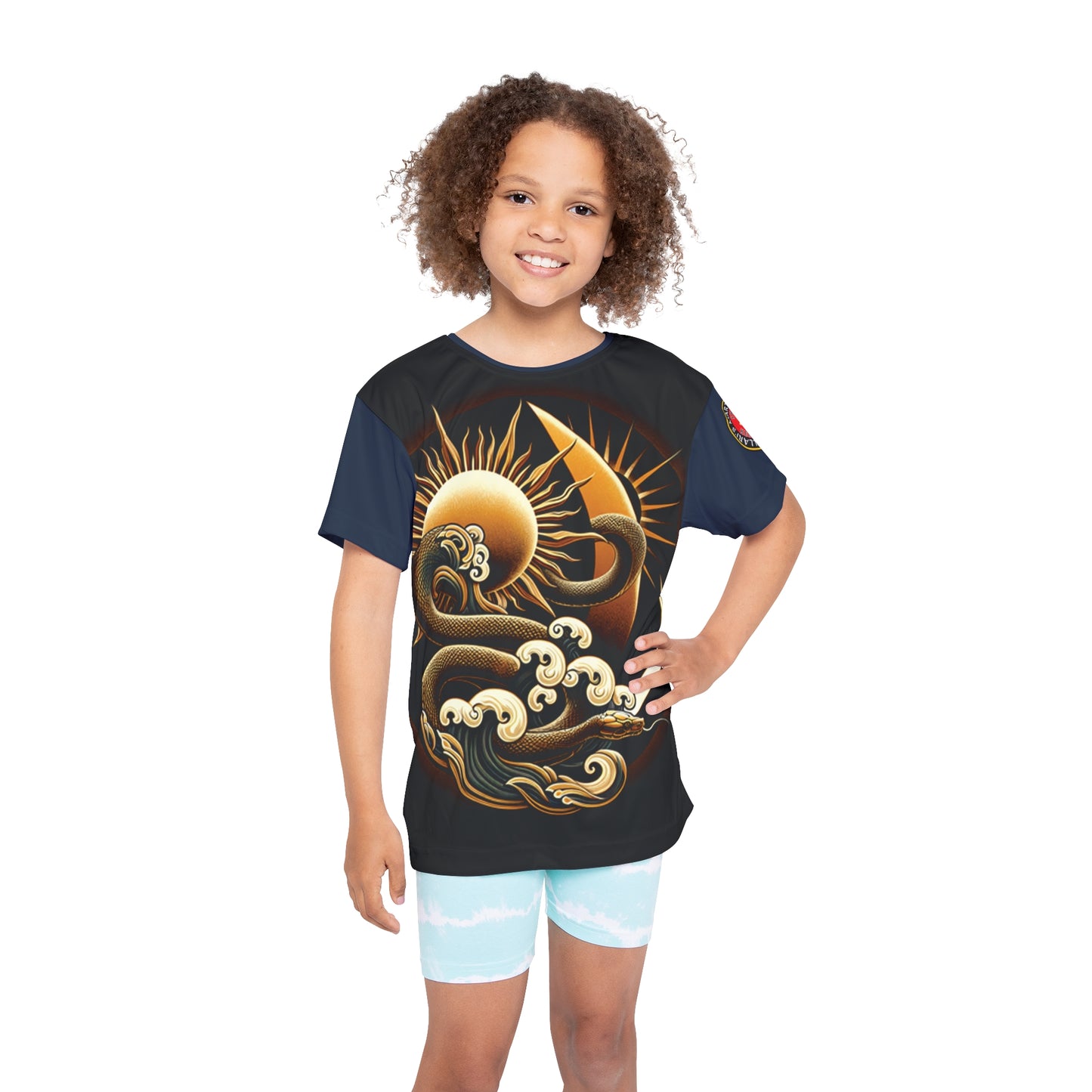 Blue Sun & Moon with Snake Villaris-Youth